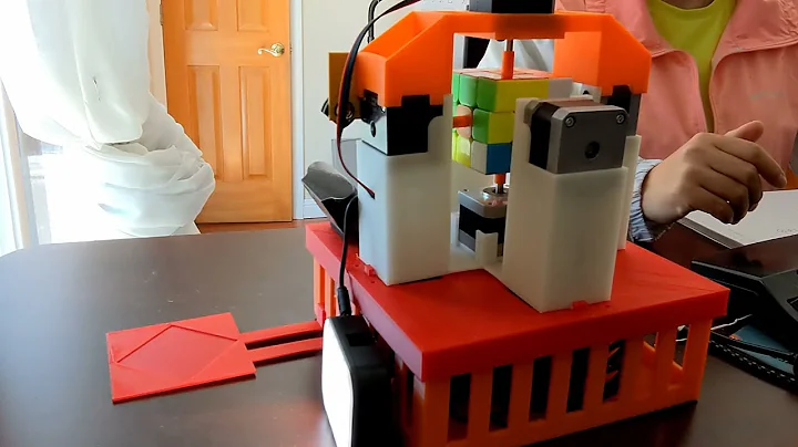 Rubik's Cube Solver Robot: Part 1   hardware
