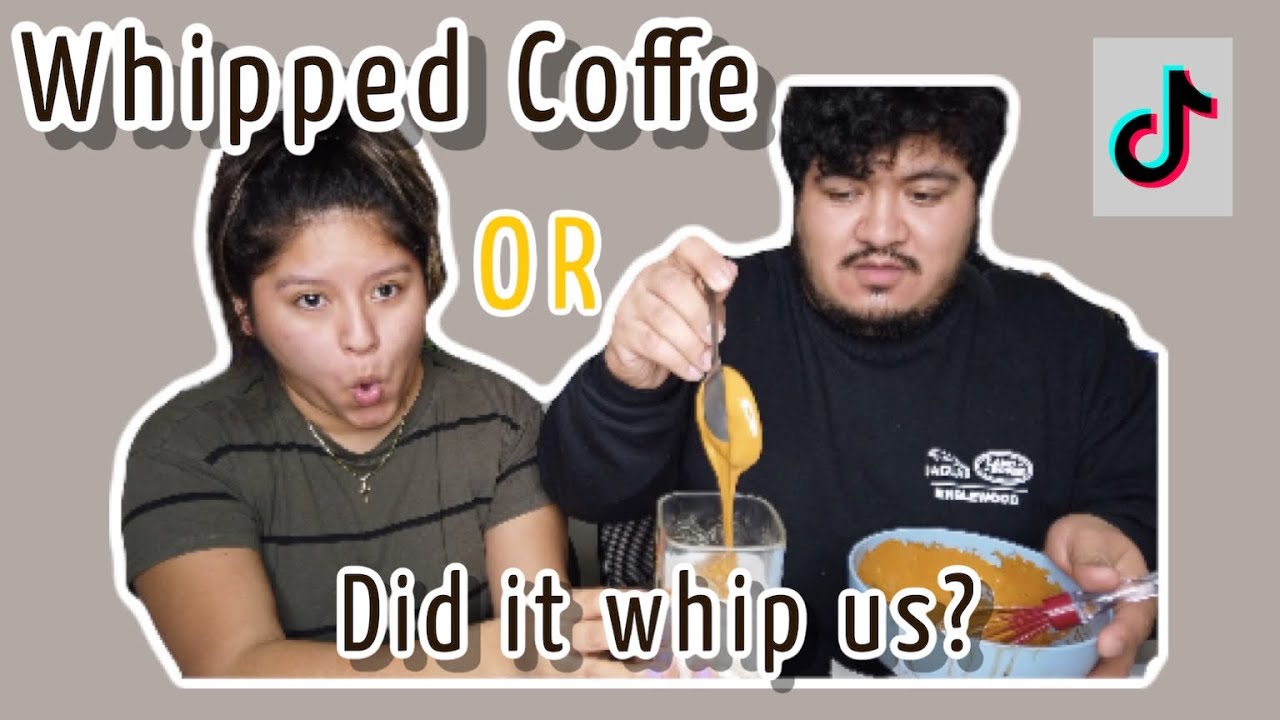HOW TO MAKE TIKTOK'S VIRAL WHIPPED COFFEE - YouTube
