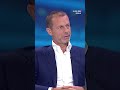 Čeferin o Šešku: "Zagotovo je eden največjih nogometnih talentov na svetu,"