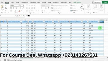Excel Module 7 SAM Project 1a  || Valerian State College || NP_EX19_7a