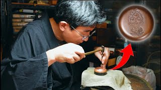 Engraving Beautiful Metal Small Box is Such an Intricate Process (Subtitled)