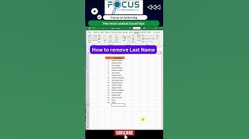 Useful Excel Tips | Short Tricks | #excel #shorts