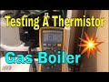 Gas Training - How To Test A Boiler Thermistor - Ideal Boilers Engineer