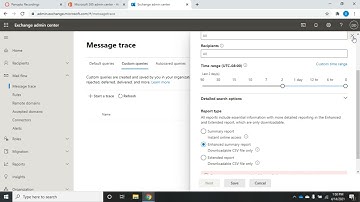 Using message tracing to troubleshoot mail flow in Office 365 Exchange