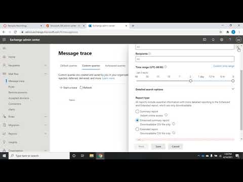 Using message tracing to troubleshoot mail flow in Office 365 Exchange