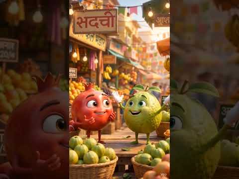 #TalkingObjects #AnarVsAmrud #FruitFacts #HindiReels #ViralReels #trending