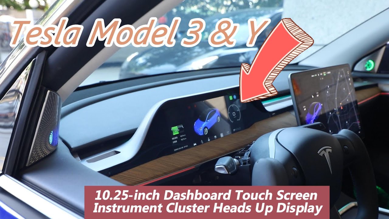 Tesla Dashboard Display Upgrade Model Y & 3 Dashboard Vision – VXDAS  Official Store