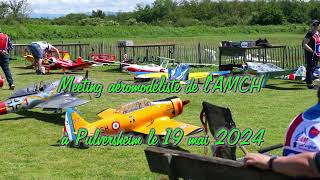 Meeting d'aéromodélisme de l'AMCH à Pulversheim le 19 mai 2024