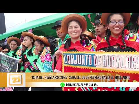 Lanzan La “Ruta Del Huaylarsh 2025” Para Impulsar El Turismo