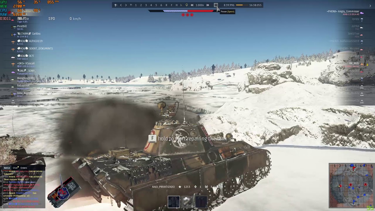 War thunder куда пробивать пантеру