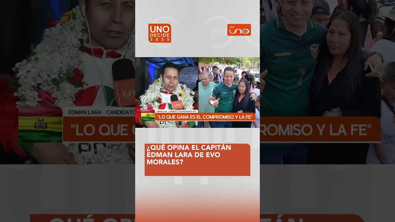 Edman Lara sobre Evo Morales