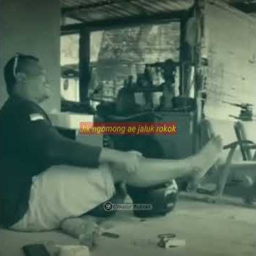 Jalok rokok omong ae