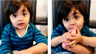 Baby Obsessed With Eating Her Toes - Listen To The Conversation With Mom