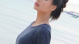 sloli バックスタイル長袖シャツ　立体的透かし彫り