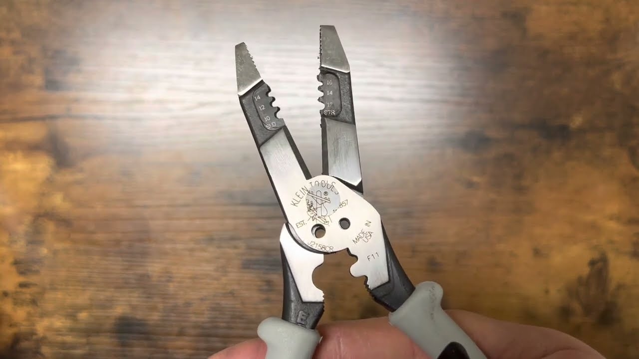 Hybrid Pliers (Klein Tools J2158CR) YouTube