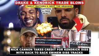 Drake and Kendrick Trade BLOWS Back-to-Back: Family Matters v Meet The Grahams: Rappers & Fans React