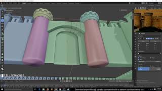 making a castle in blender 2 8 tutorial part 3