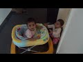 Piya on baby walker