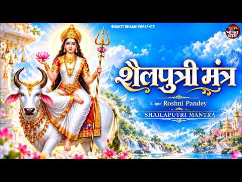 नवरात्र का पहला दिन | Shailaputri Mata Mantra Jaap 108 | माँ शैलपुत्री | Roshni Pandey | #navratri