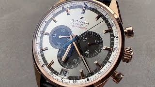 Zenith El Primero 1/10th Chronograph 18.2040.4052/21.C496 Zenith Watch Review