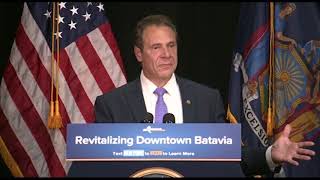 Governor Cuomo Announces Batavia as $10 Million Winner of Second Downtown Revitalization Initiative