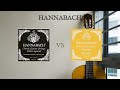 【クラシックギター弦ハナバッハ比較】Classical guitar strings （HANNABACH）comparison
