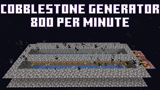 Minecraft: Create - Simple Cobblestone Generator Minecraft: Create - Simple Cobblestone Generator
