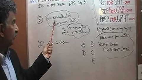 GMAT Review 13th Edition Day 6, p275, ds4, ds5, Data Sufficiency, Prep Tutor via skype GMAT, GRE