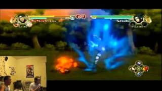 Naruto Ultimate Ninja Storm: Sasuke Uchiha vs. Third Hokage FULL HD (Open Your Heart)
