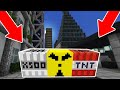 QUAL TNT É MAIS FORTE? TESTANDO NOVAS TNTS NO MINECRAFT!!