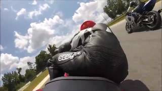 Motorcycles racing on highway 2016 with camera part 2
