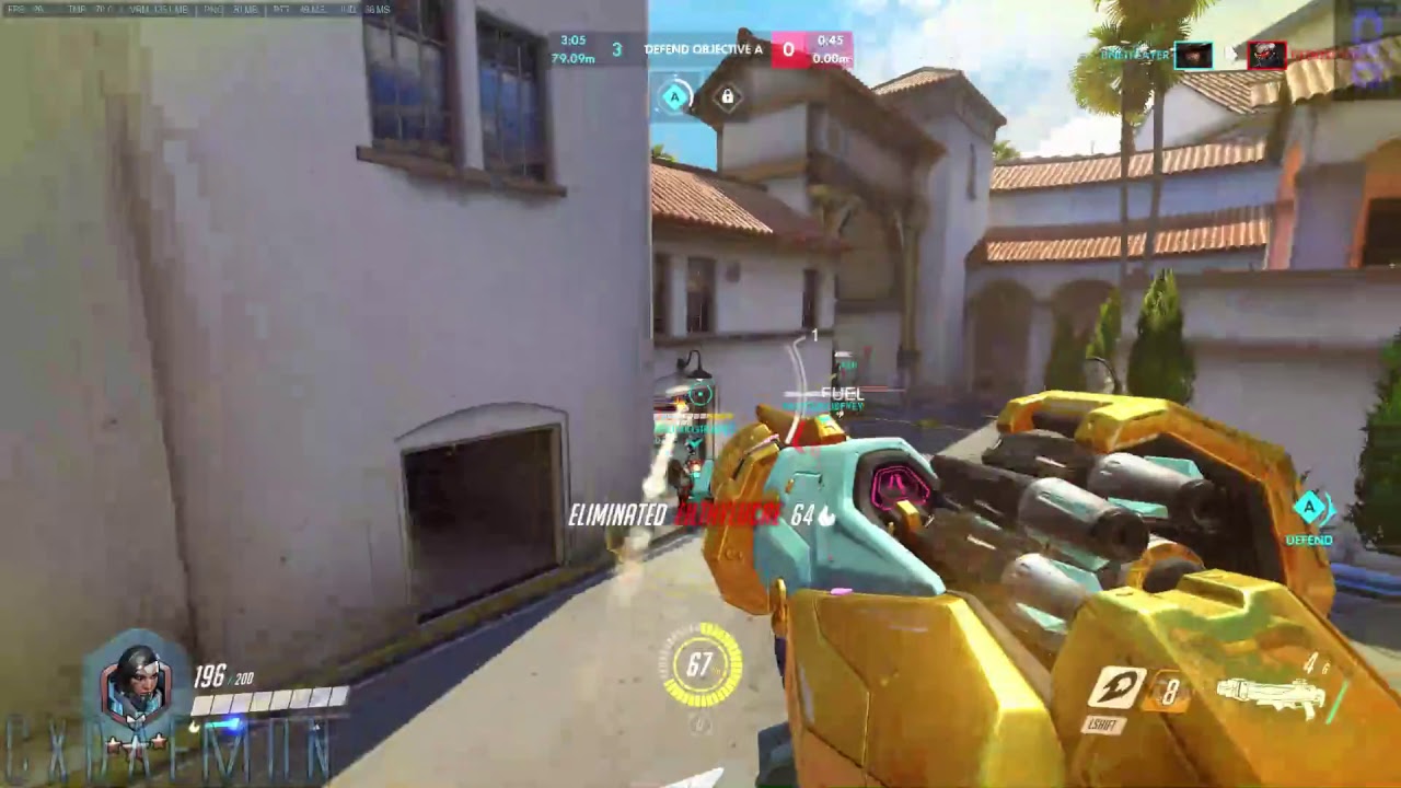 Kamikaze Pharah (mostly) Gameplay @ 420ish