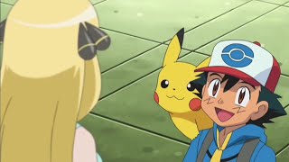 Ash meets Cynthia in Unova Region ! | Pokemon BW Rival Destinies | Pokemon Season 15