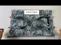 How to make a beautiful handbag with zipper | Diy easy sewing handbag | sewing bag tutorial