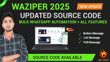 waziper source code | waziper script latest update | waziper latest version