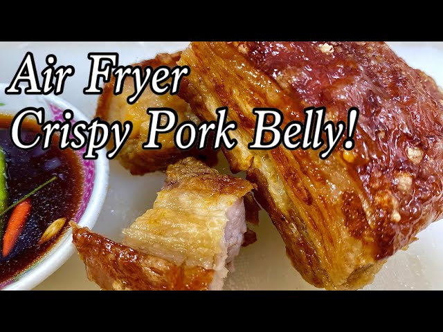 Air Fryer Salt Pork - A Thousand Country Roads