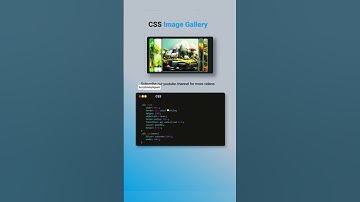 🖼️ Create a Stunning CSS Image Gallery in Minutes! 💻✨||#shorts #shortvideo #htmlcssjs #coding #web