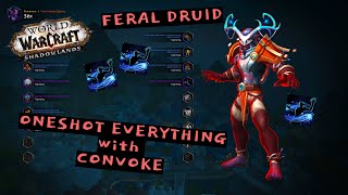 One Shot EVERYTHING with CONVOKE | Feral 9.2 PVP | Shadowlands