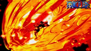 Luffy Uses RED ROC | One Piece ワンピース