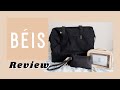 BEIS TRAVEL REVIEW | Honest Review of Beis Weekender Bag, Cosmetic Case, and Wristlet