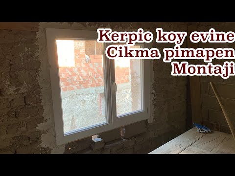 Taş Köy Evine Çıkma Pimapen Montajı Yapıyoruz - Kerpiç Taş Köy evi restasyon