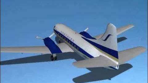 Dreamscape Martin 404 Southern Airways 2 3D model from CGTrader.com