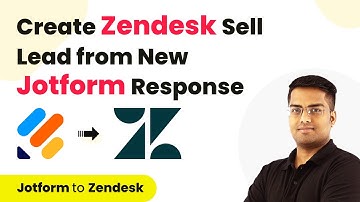 Instantly Create Zendesk Sell Lead from New Jotform Response | Jotform Zendesk Sell Integration