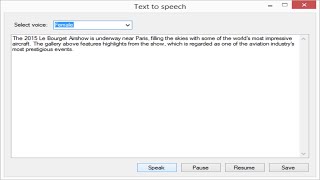 C - Text To Speech C Foxlearn
