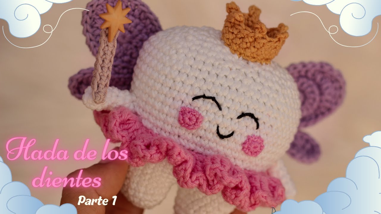 Hada de los dientes amigurumi Parte 1
