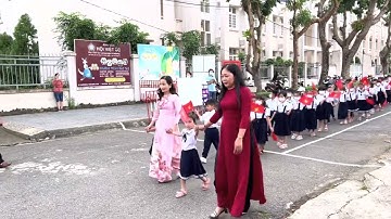 Lễ khai Giảng năm học 2022 - 2023 trường Nguyễn Bá Ngọc - Tp Bà Rịa - nghi thức đón học sinh lớp 1