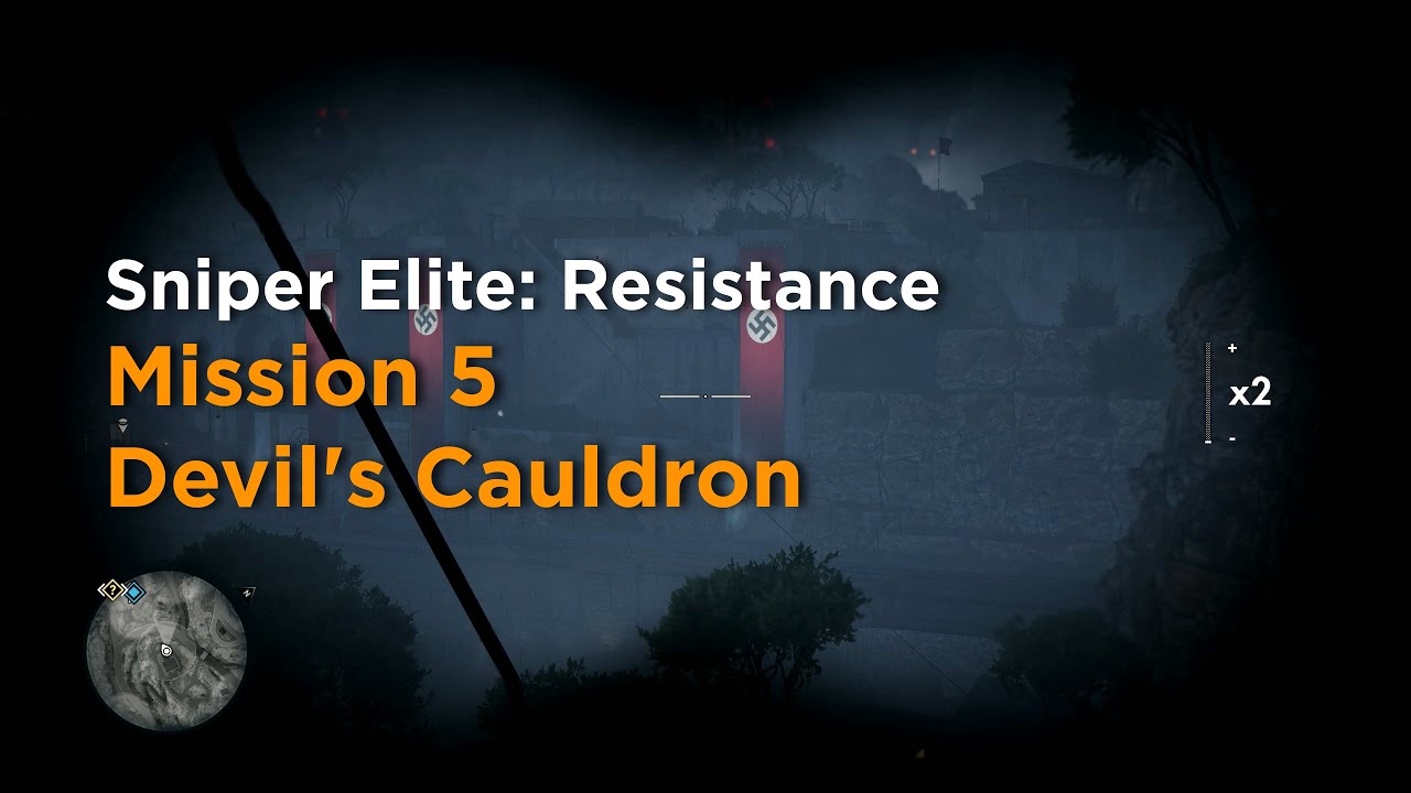 Mission 5: Devil's Cauldron I Sniper Elite: Resistance I Gameplay ...