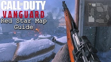 RED STAR MAP GUIDE - ENVIRONMENTS, ROUTES, AND LINES OF SIGHT | COD: VANGUARD