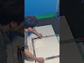 measurements on a ceramic that will be cut according to the dimensions that have been made