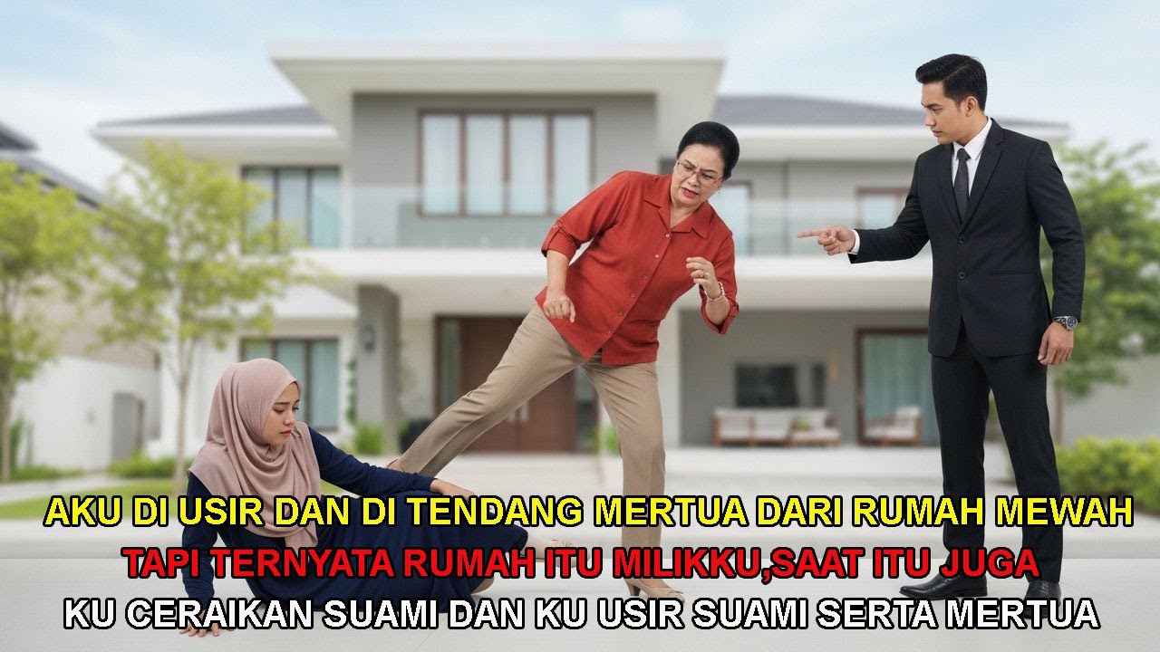 AKU DIUSIR DAN DI TENDANG MERTUA DARI RUMAH,SAAT TAU ITU RUMAHKU,AKU CERAIKAN SUAMI,DAN USIR MEREKA!